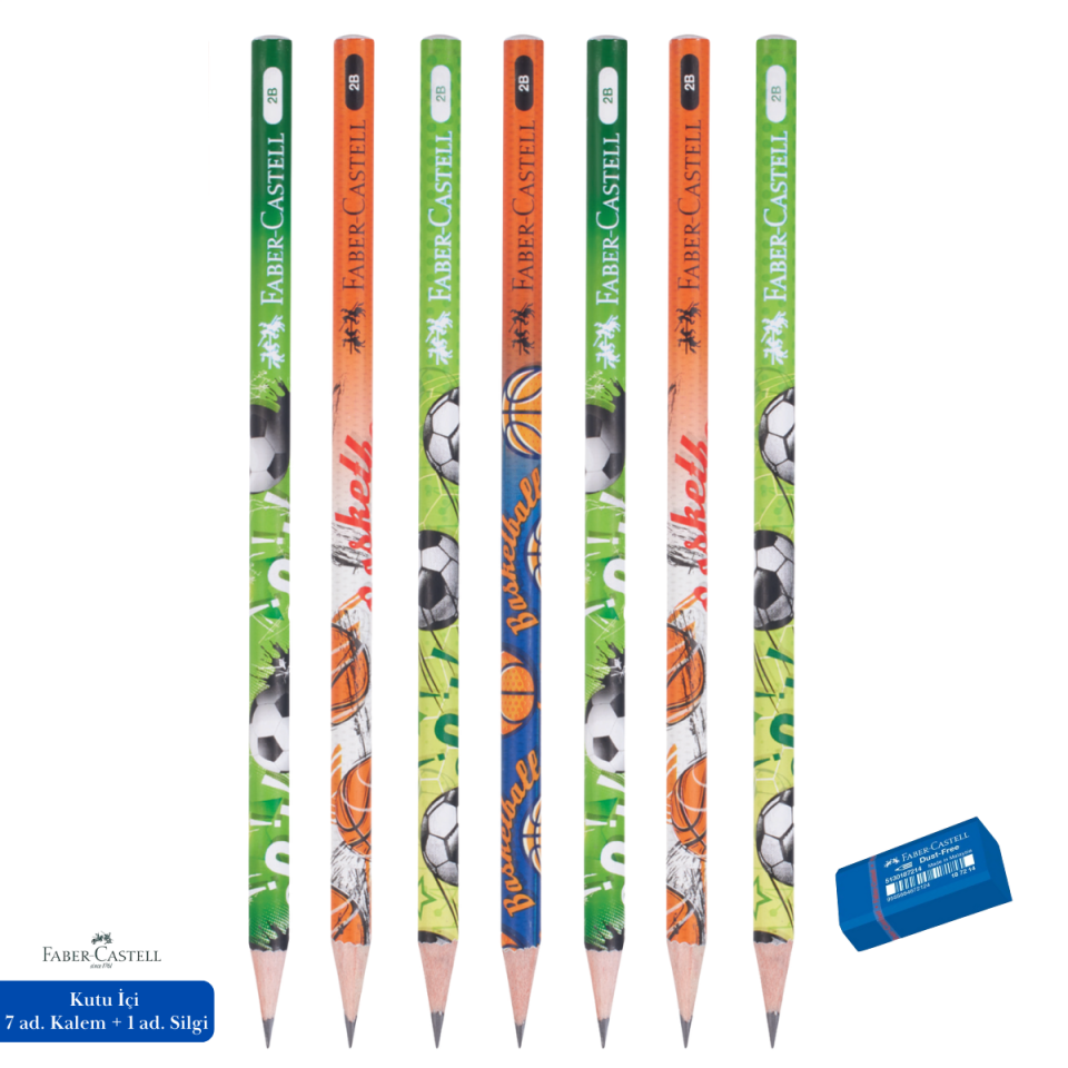 Faber Castell Spor Kurşun Kalem 2B