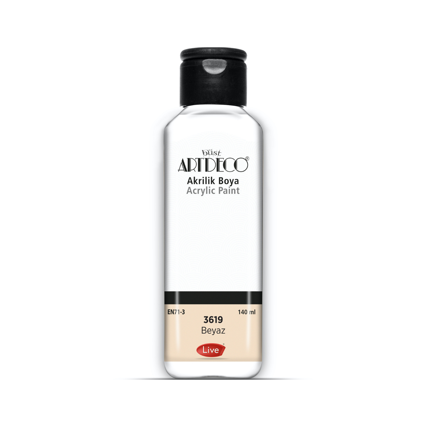 Artdeco 070R-3619 Akrilik Boya 140 ml Beyaz