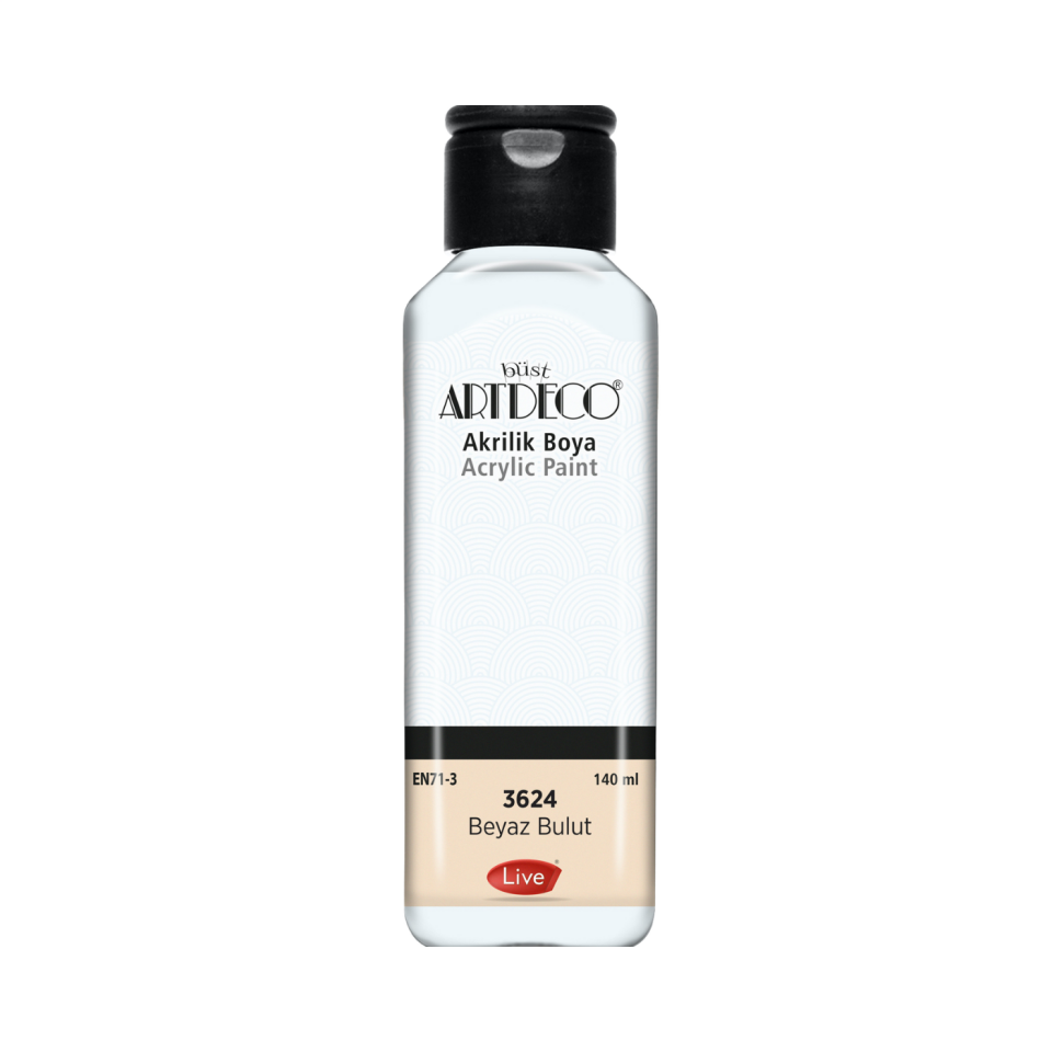 Artdeco 070R-3624 Akrilik Boya 140 ml Beyaz Bulut