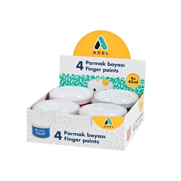 Adel Parmak Boyası 45 mll 4 Renk 630101