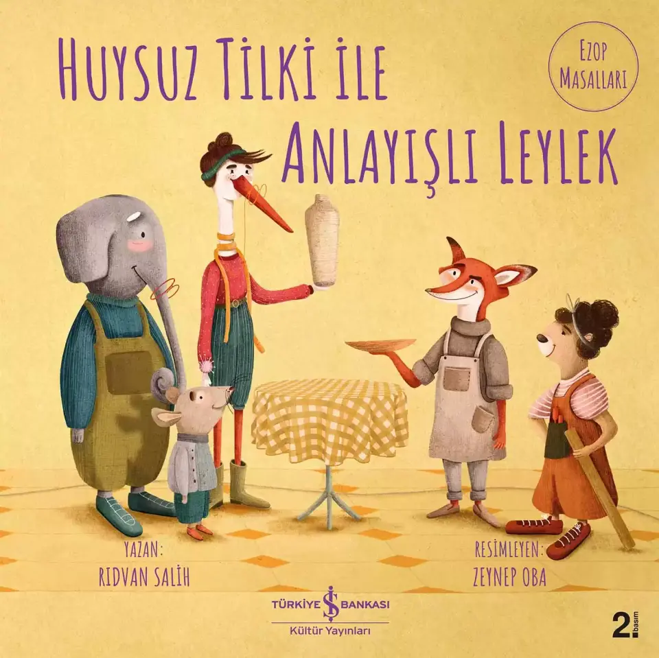 Huysuz Tilki ile Anlayışlı Leylek