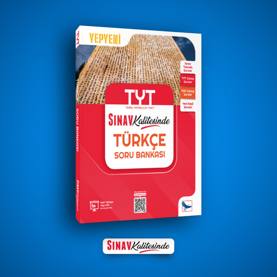 Sınav Yayınları Sınav Kalitesinde TYT Türkçe Soru Bankası