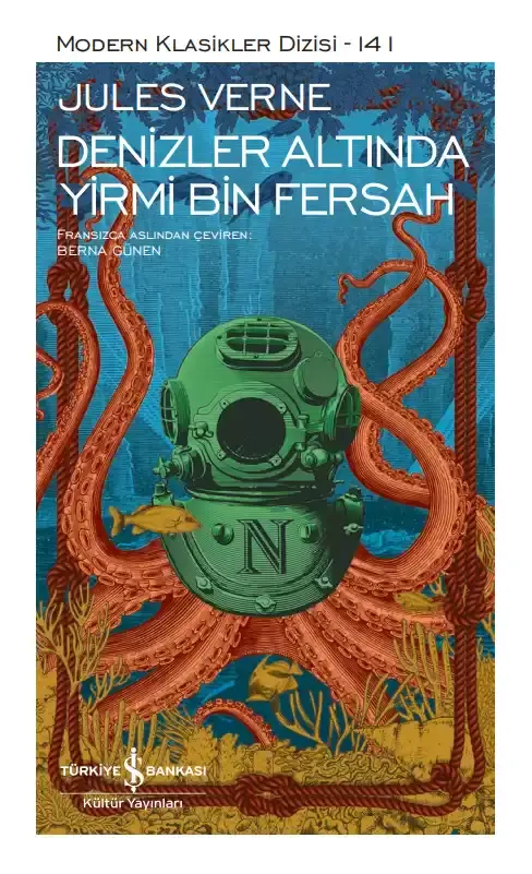 Denizler Altında Yirmi Bin Fersah - Sert Kapak