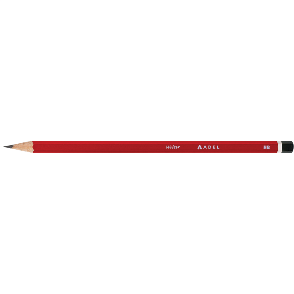 Adel Kurşun Kalem Writer Mercanlı 165001-01 Kırmızı