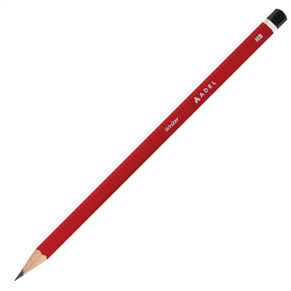 Adel Kurşun Kalem Writer Mercanlı 165001-01 Kırmızı