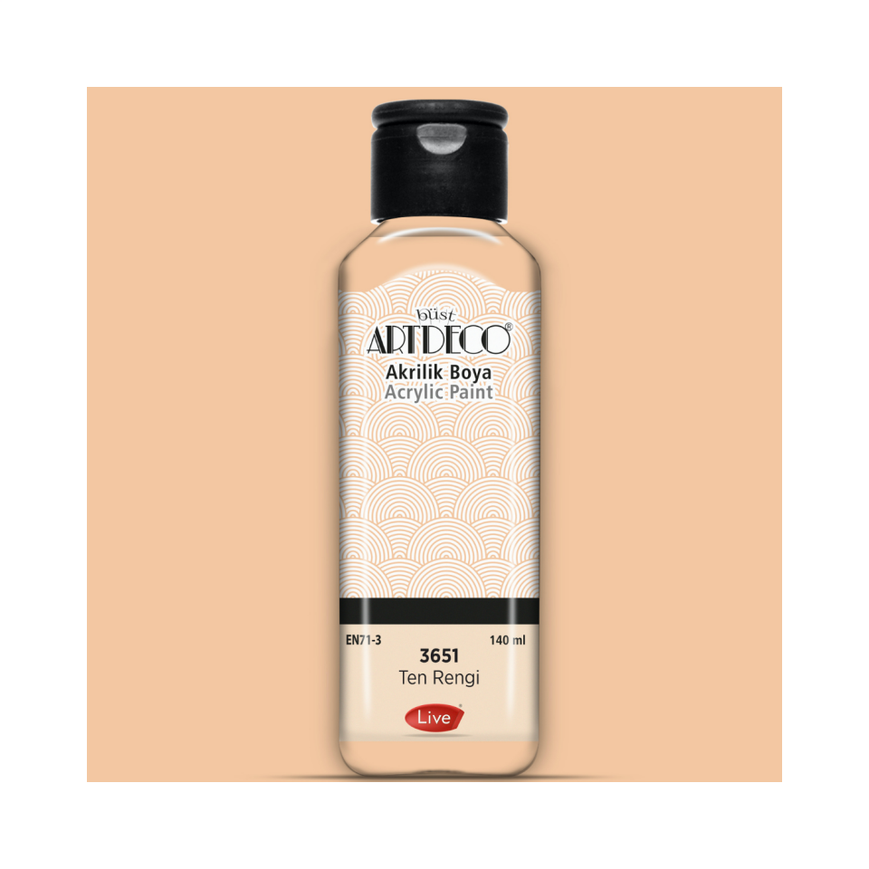 Artdeco 070R-3651 Akrilik Boya 140 ml Ten Rengı