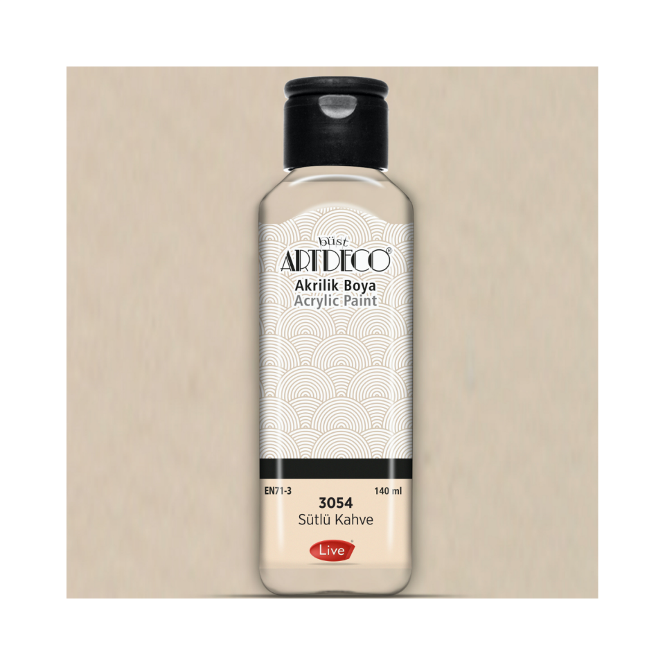 Artdeco 070R-3654 Akrilik Boya 140 ml Sütlü Kahve