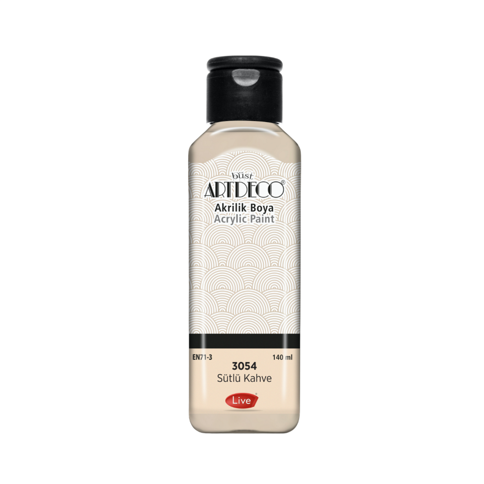 Artdeco 070R-3654 Akrilik Boya 140 ml Sütlü Kahve