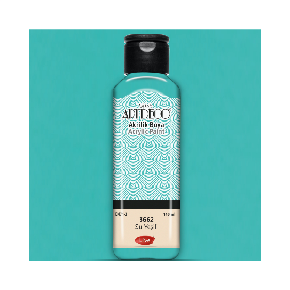 Artdeco 070R-3662 Akrilik Boya 140 ml Su Yeşili