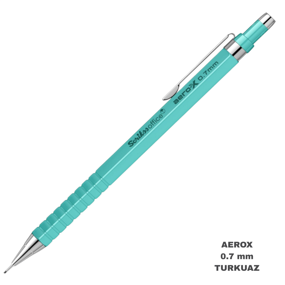 Scrikss office Aero-X Versatil 0.7 Mm Turkuaz