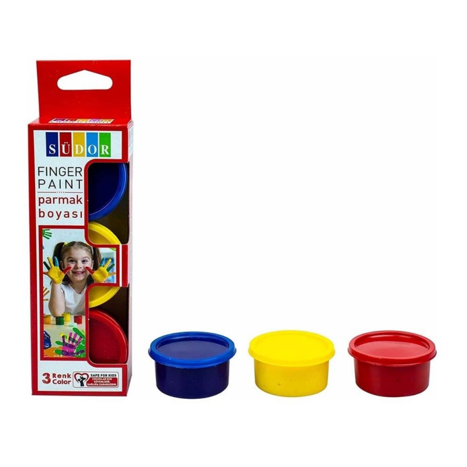  Südor Sd821 Parmak Boyası 3Lü Takım 30Ml