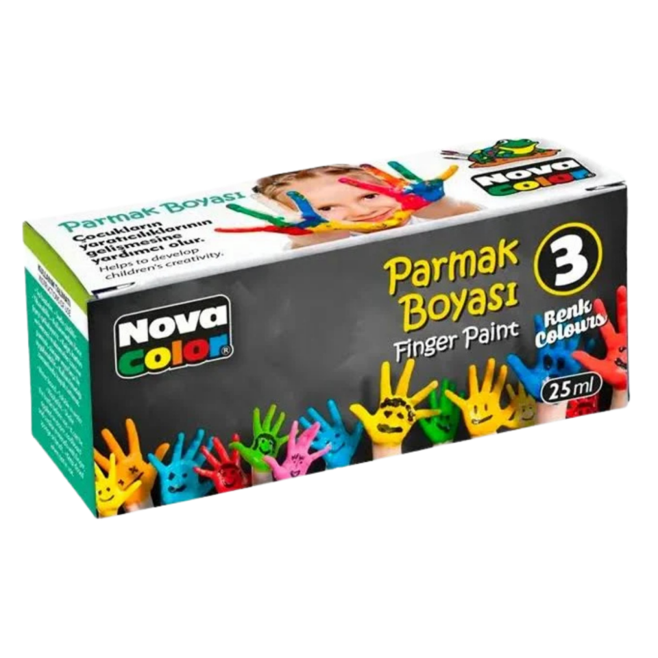  Nova Color Nc-137 Parmak Boyası 3 Renk