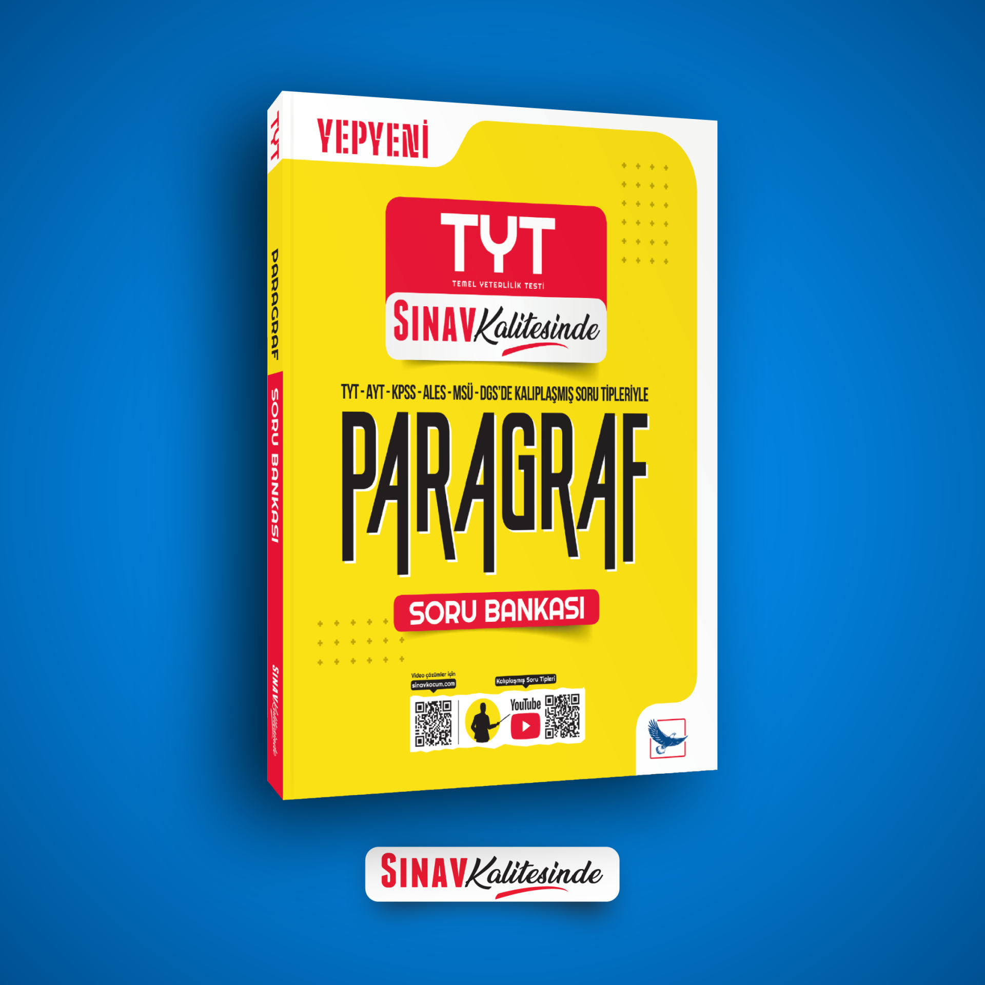 Sınav Yayınları Sınav Kalitesinde TYT AYT KPSS ALES MSÜ DGS Paragraf Soru Bankası ve 6 Özel Deneme