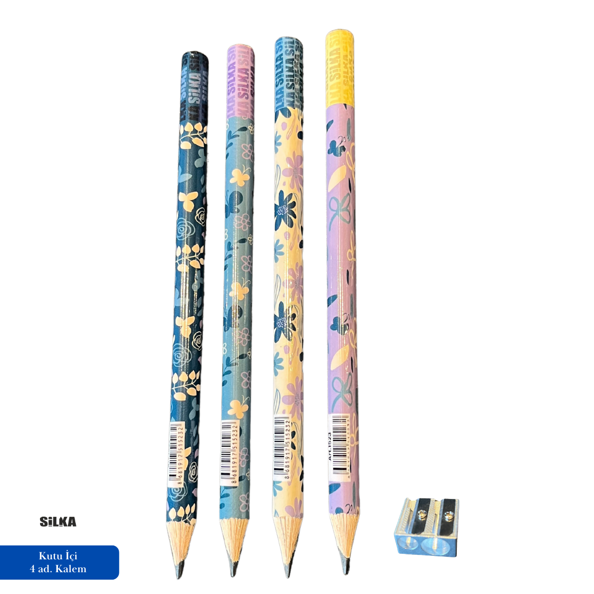 Art.1523 Silka Trı Jumbo Sprıng Folyo Kurşun Kalem