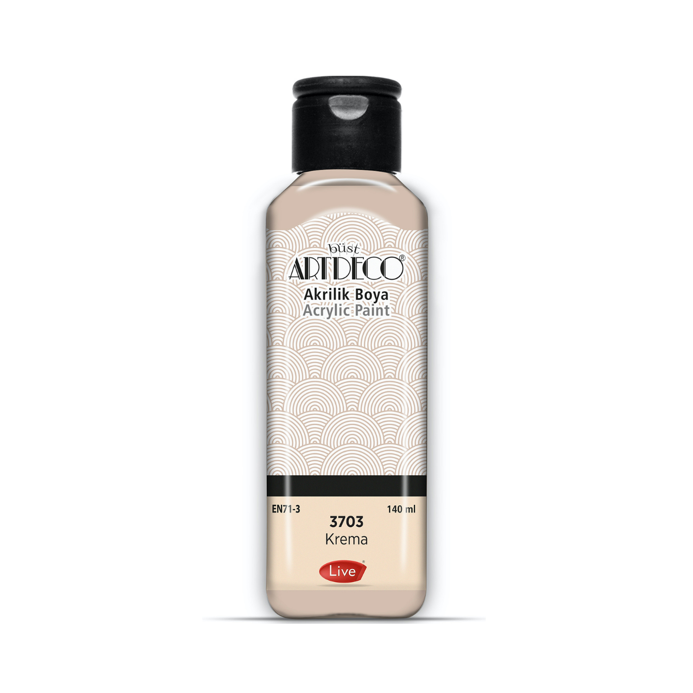 Artdeco 070R-3703 Akrilik Boya 140 mlKrema