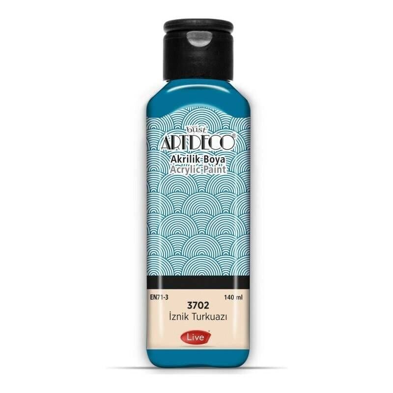Artdeco 070R-3702 Akrılık Boya 140Ml Iznık Turkuaz