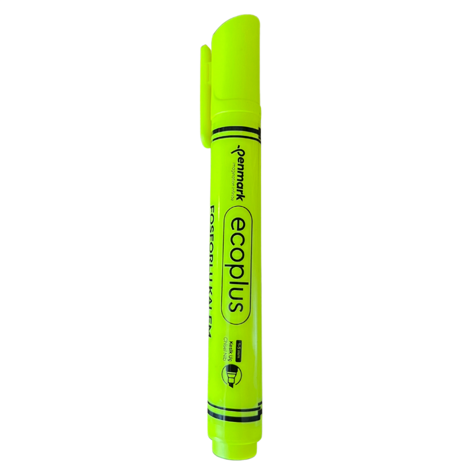 Penmark Hs1300-01 Ecoplus Kalem Tipi Fosforlu Kalem Sarı