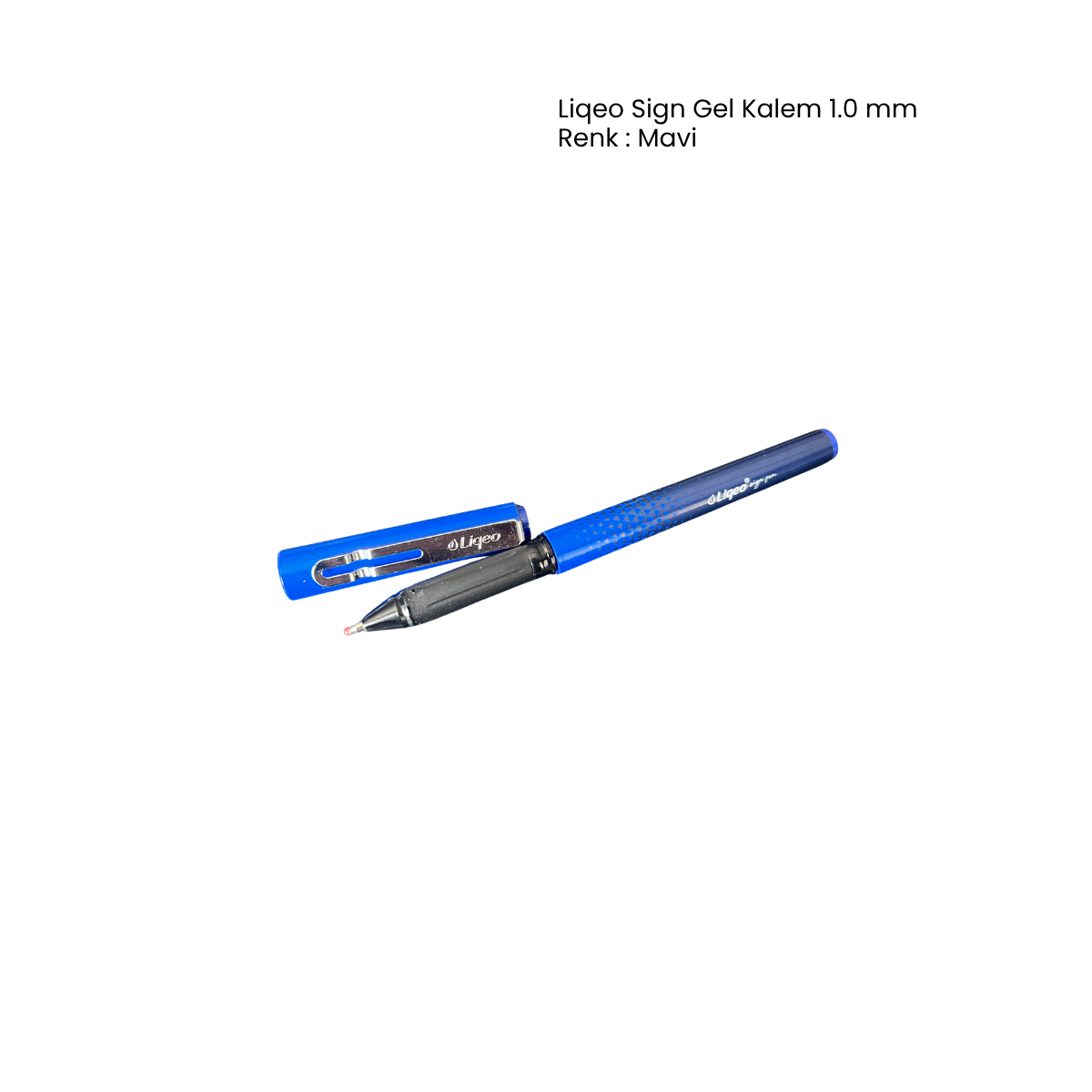 Liqeo Sign Gel Kalem 1.0 mm Mavi
