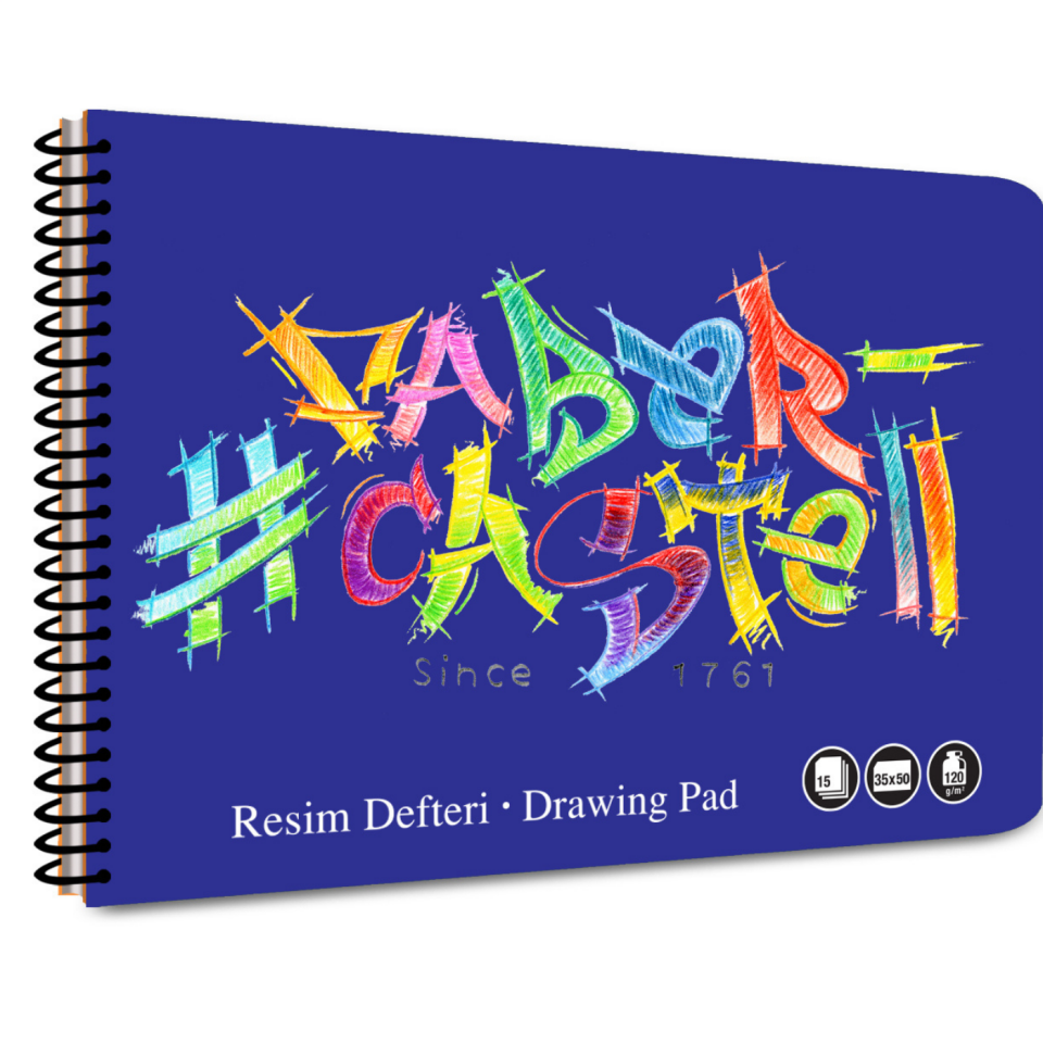 Faber Castell Resim Defteri Logo 35X50 15Yp 000478
