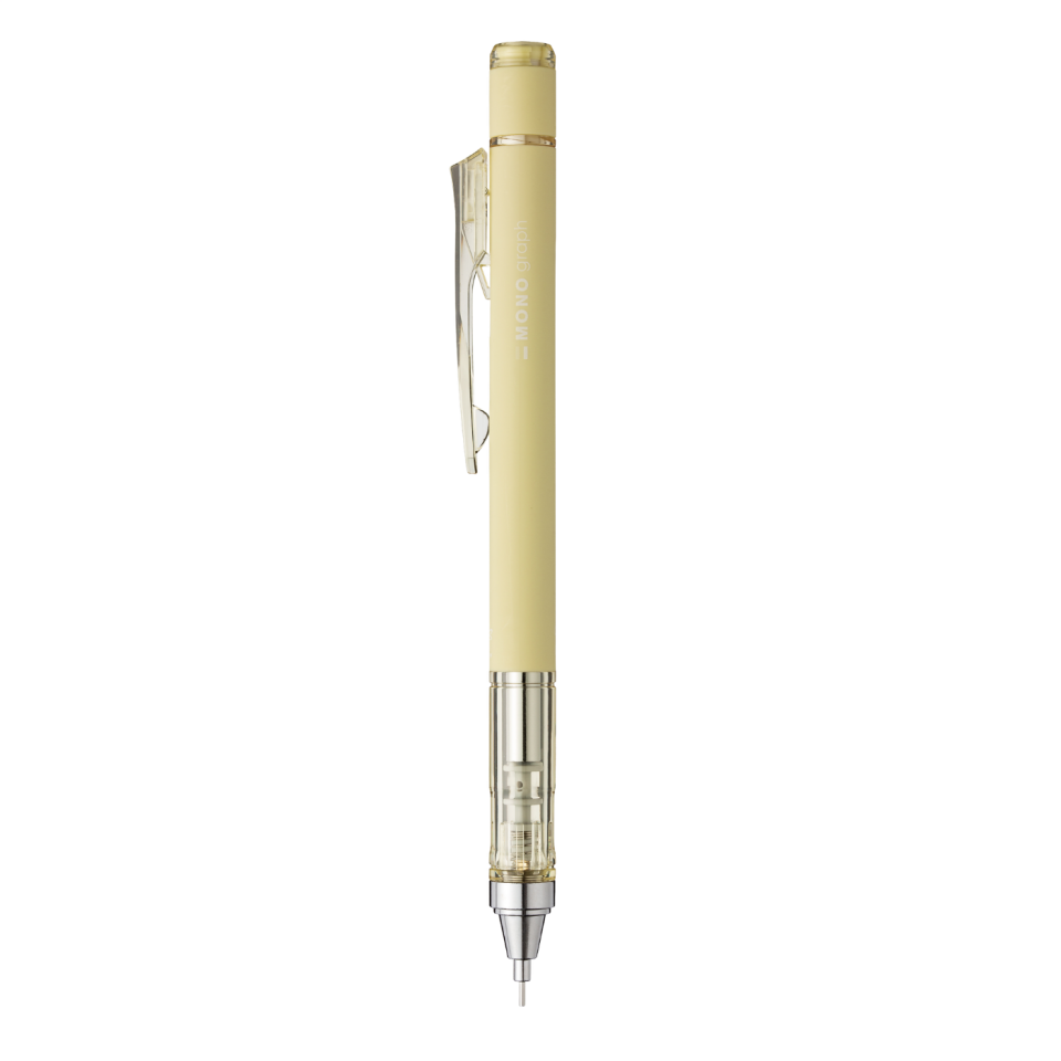 Tombow Mg54R7 Graph Pastel Versatil Kalem  0.7 mm Krem Sarı