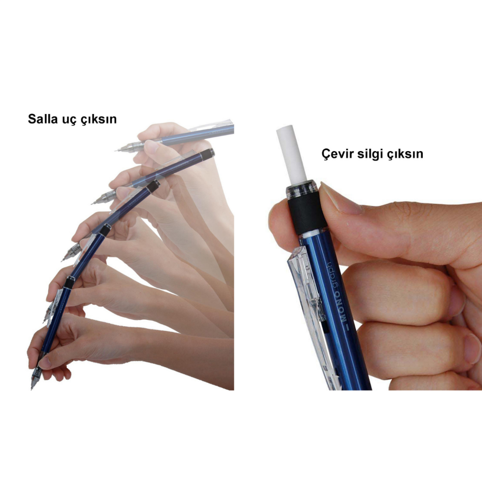 Tombow Mg64R7 Graph Pastel Versatil Kalem  0.7 mm Nane Yeşili