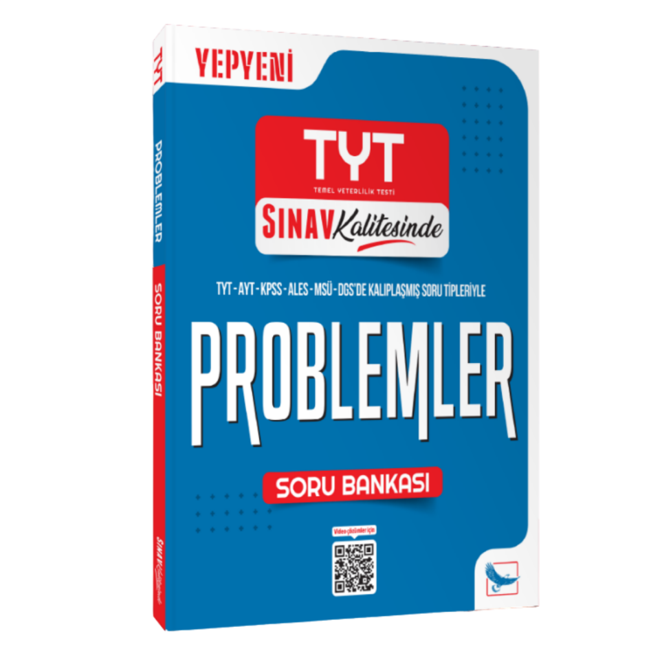 Sınav Yayınları Sınav Kalitesinde TYT AYT KPSS ALES MSÜ DGS Problemler Soru Bankası
