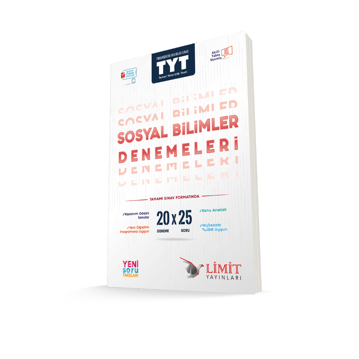 Limit Yayınları TYT  20'li Sosyal Bilimler Denemeleri