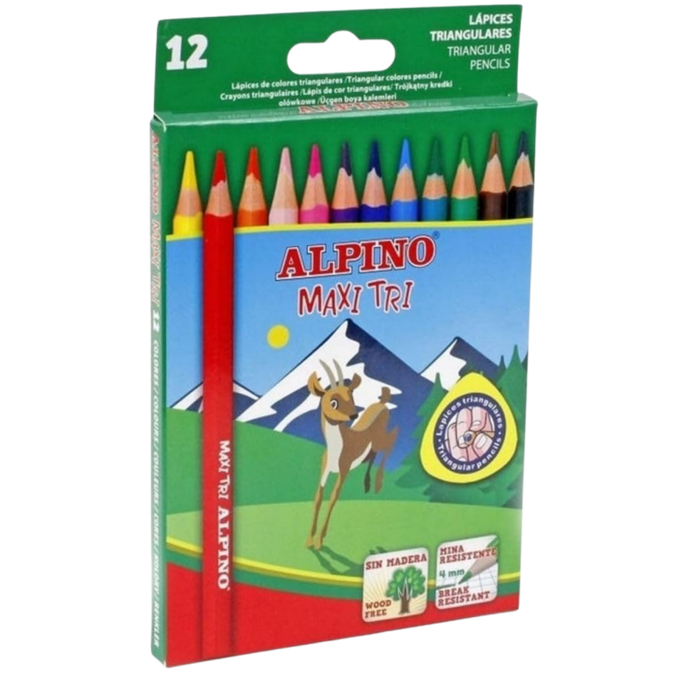 Alpino Al­2133 Maxı Trı Jumbo Kuruboya 12'li