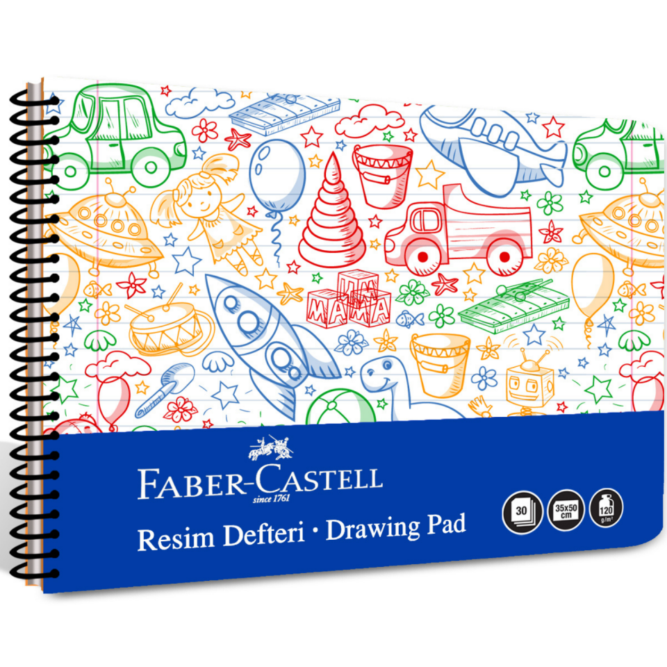 Faber Castell Spr Pp Kpk Resım Def 35X50 30Yp 000482