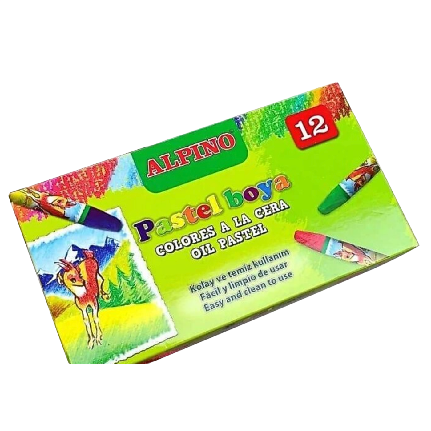 Alpino Dc­008299 Oil Pastel Boya 12'li Karton Kutu