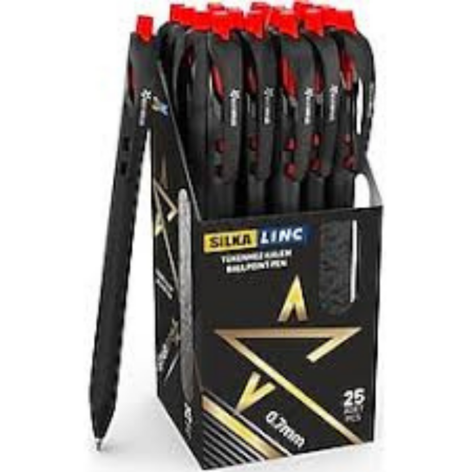 Linc Starone Kırmızı Tükenmez Kalem 0.7 Mm