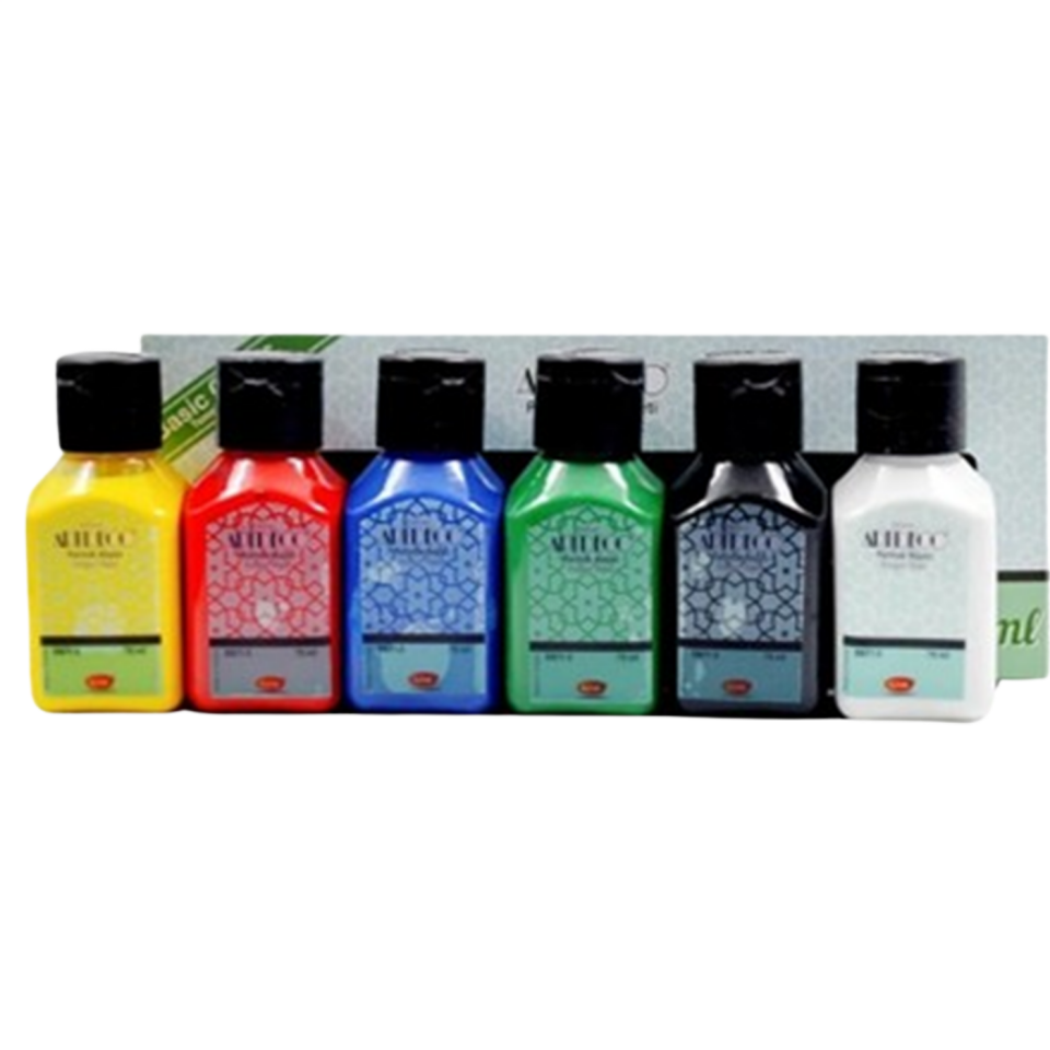 Artdeco Lv­Y­320I Guaj Boya Seti  6x75 ml Temel Renkler