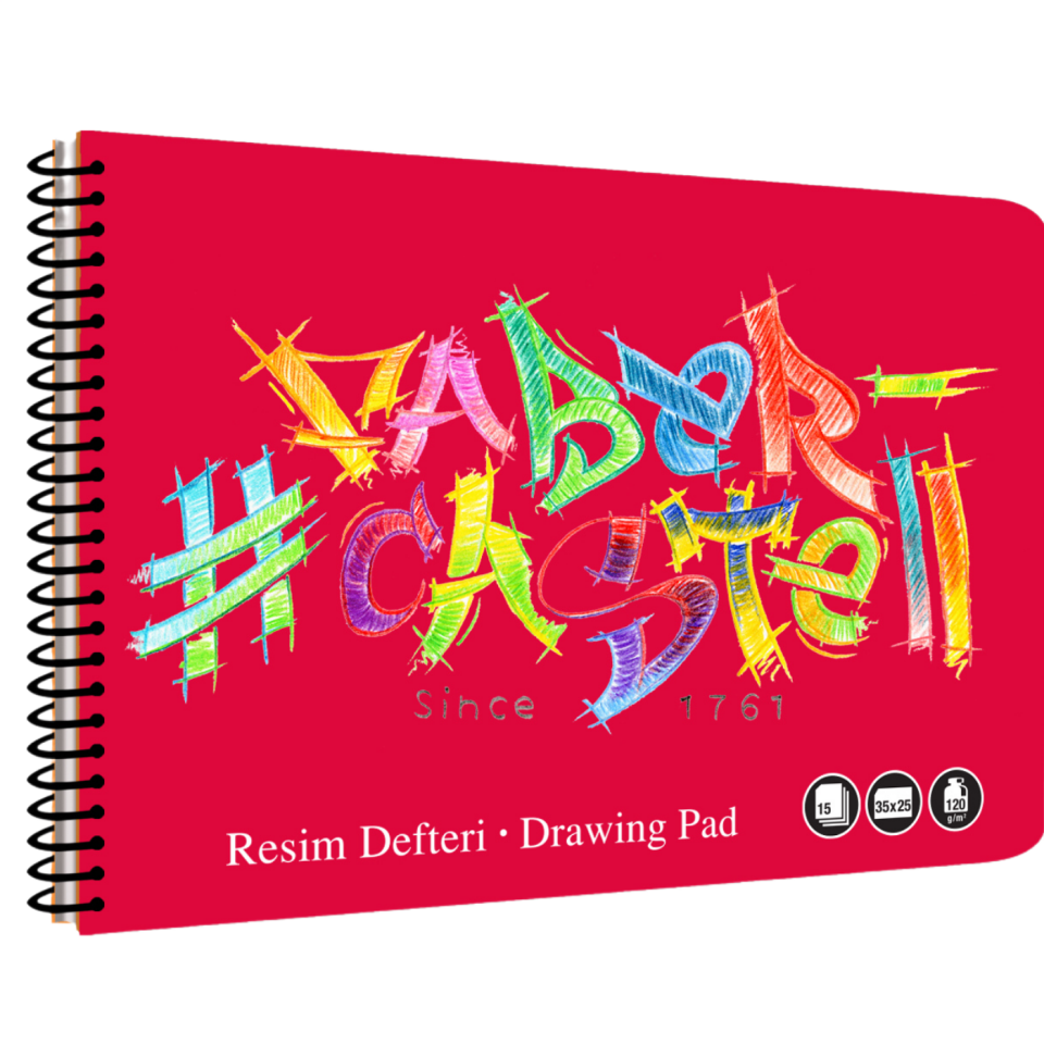 Faber Castell Resim Defteri Logo 25X35 15Yp 000477