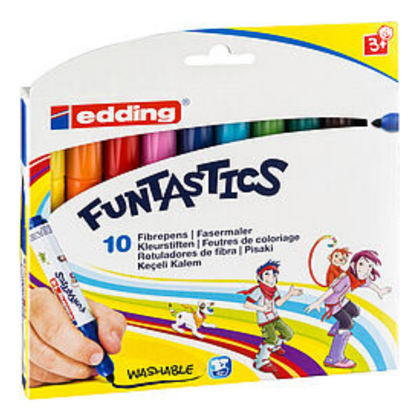 Edding 14/10 Funtastics Keçeli Kalem 10'lu Kutu