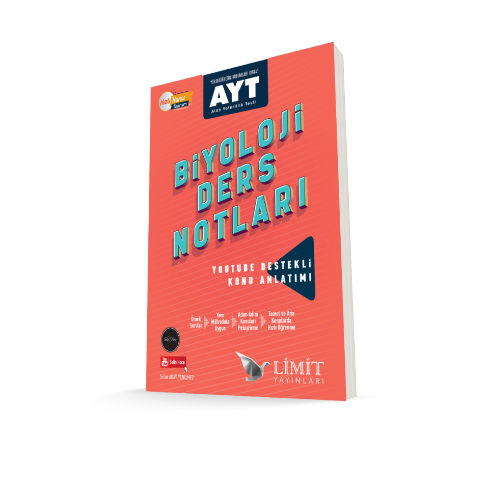 Limit Yayınları AYT Biyoloji Ders Notları