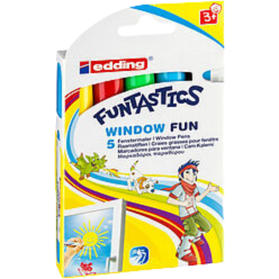Edding Funtastics Cam Kalemi 5'li Set ED16
