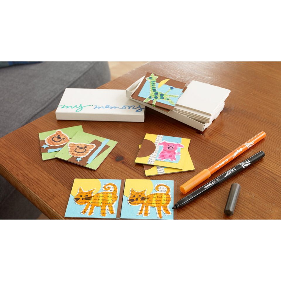 Edding 15 Funtastics Keçe Uçlu Kalem İnce 12'li Set