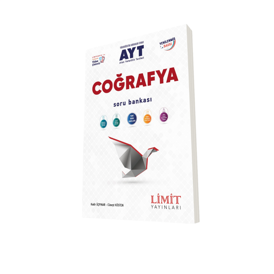 Limit Yayınları AYT Coğrafya Soru Bankası