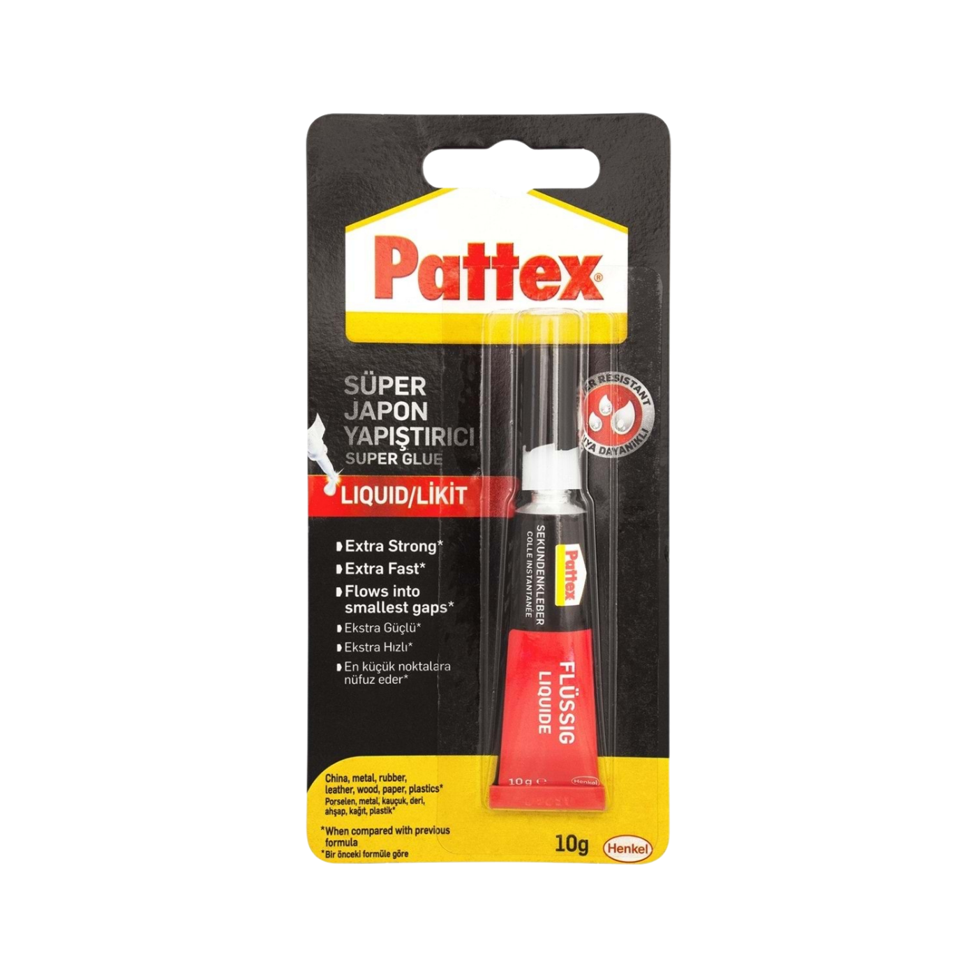 Pattex 1505805 Ultra Gel Süper Japon  Yapıştırıcı  3Gr