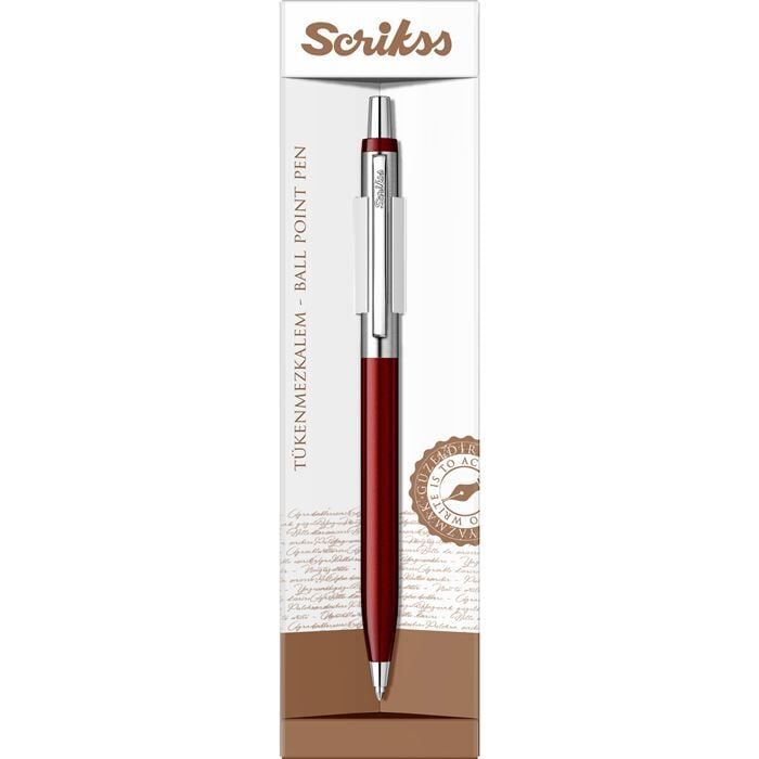  Scrikss Vintage 51 Tükenmez Kalem Bordo