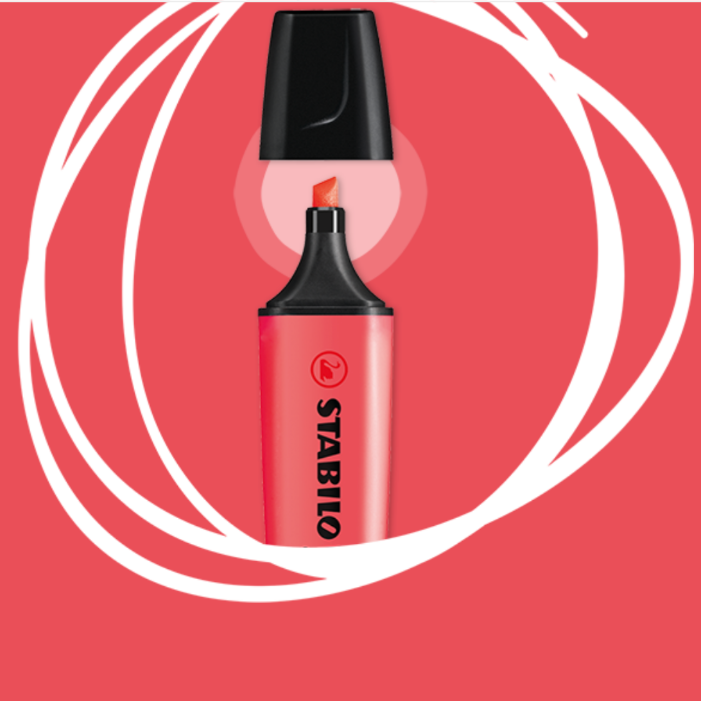 Stabilo Boss Fosforlu Kalem 70­40  Kırmızı