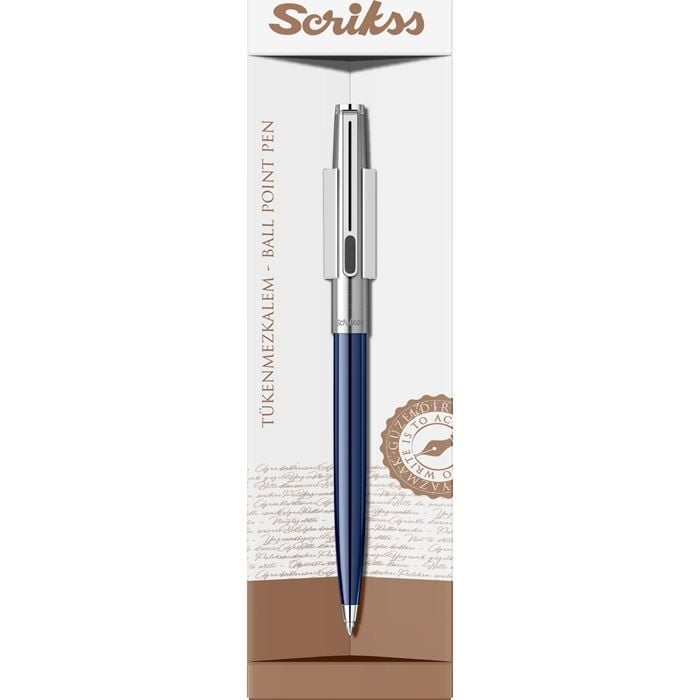  Scrikss Vintage 77 Tükenmez Kalem Lacivert