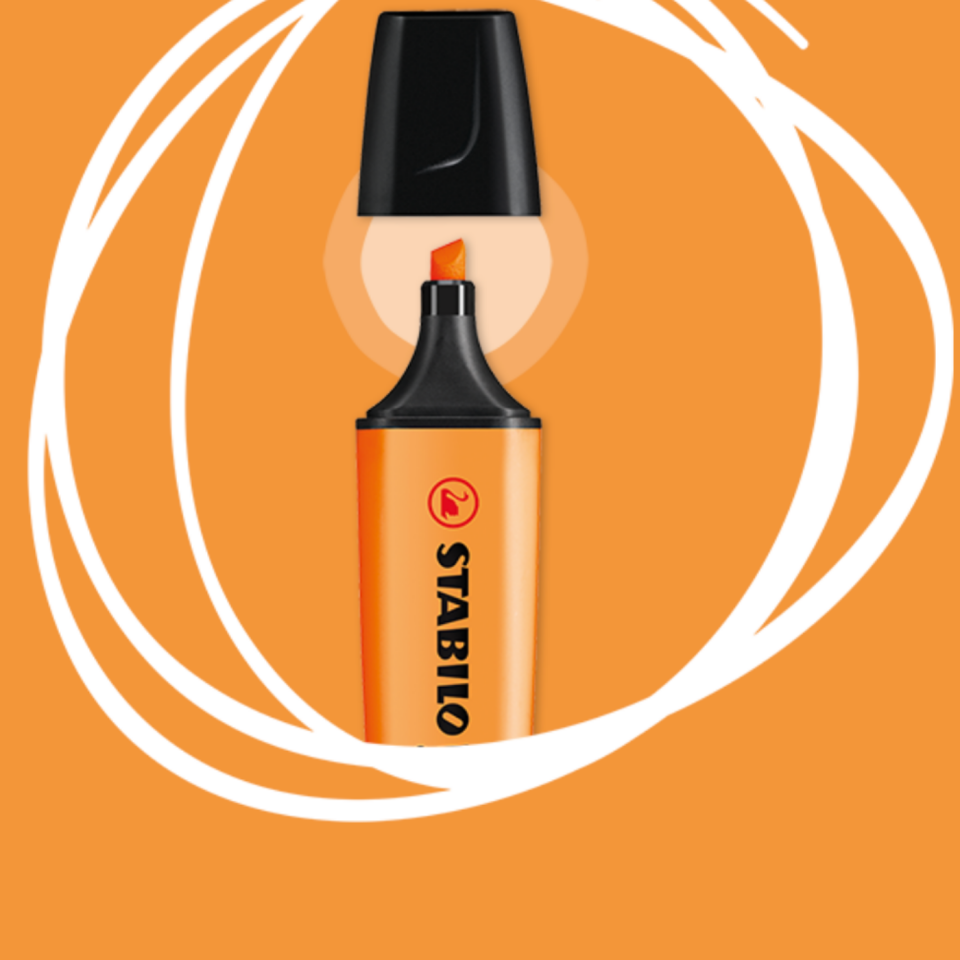 Stabilo Boss Fosforlu Kalem 70­54  Turuncu