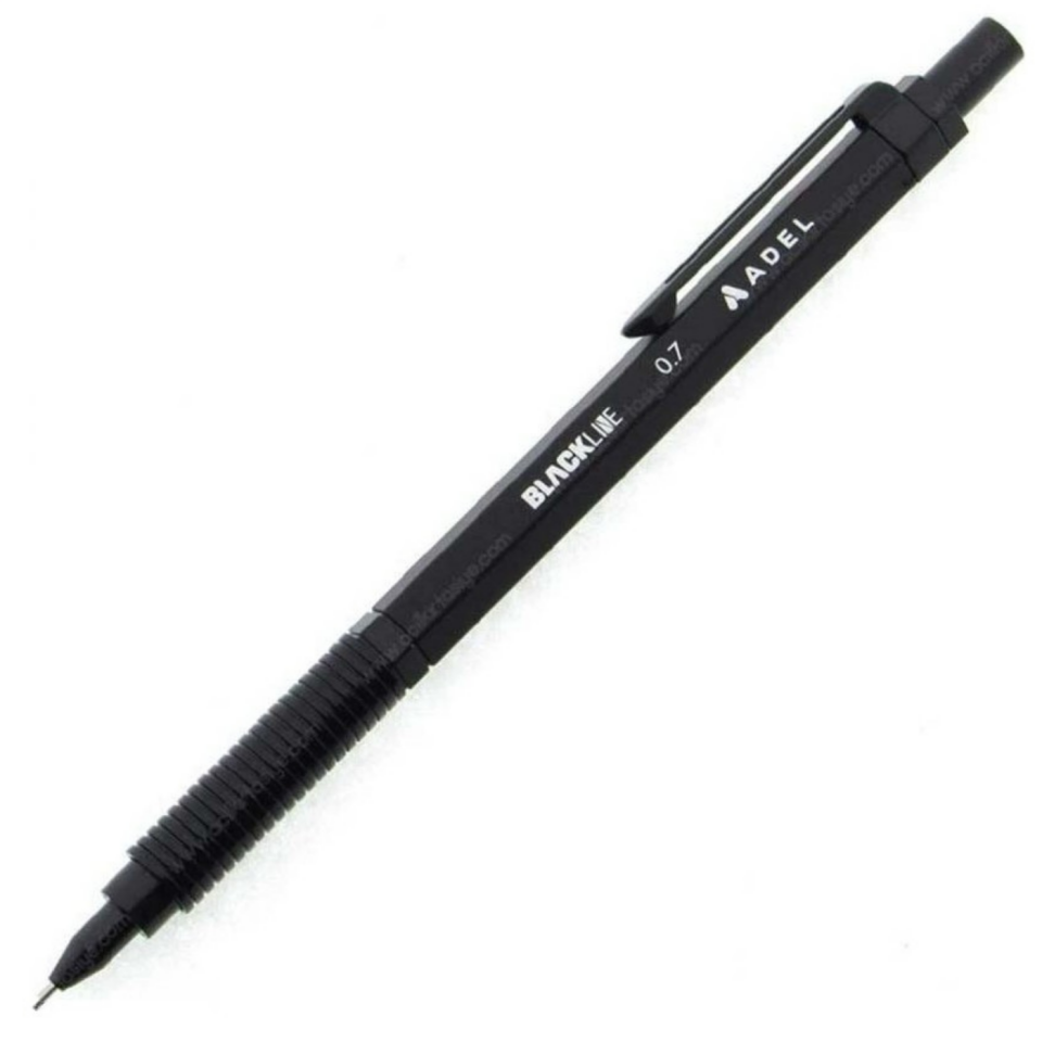 Adel Blackline Duo Versatil Kalem 07mm Siyah 039