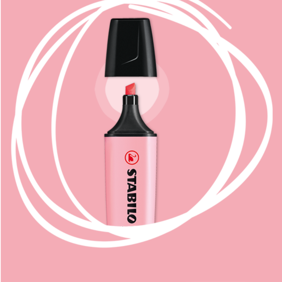 Stabilo Boss Fosforlu Kalem 70­129  Pastel  Pembe