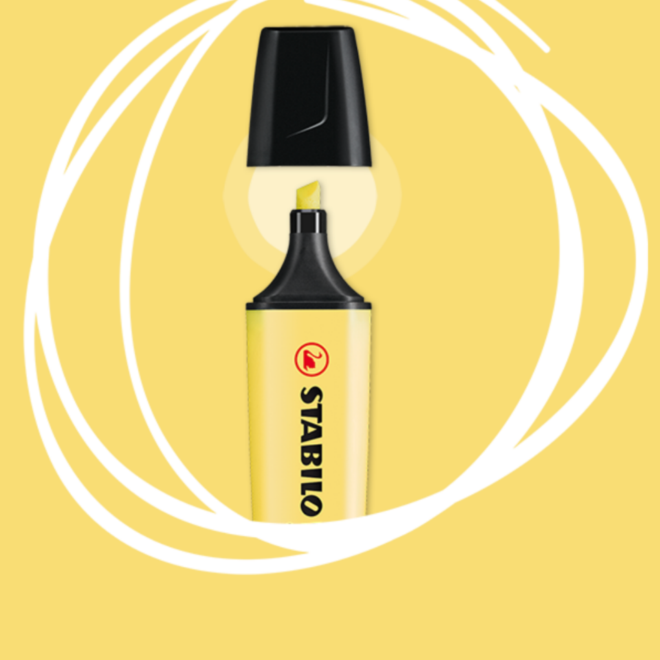 Stabilo Boss Fosforlu Kalem 70­144  Pastel  Sarı