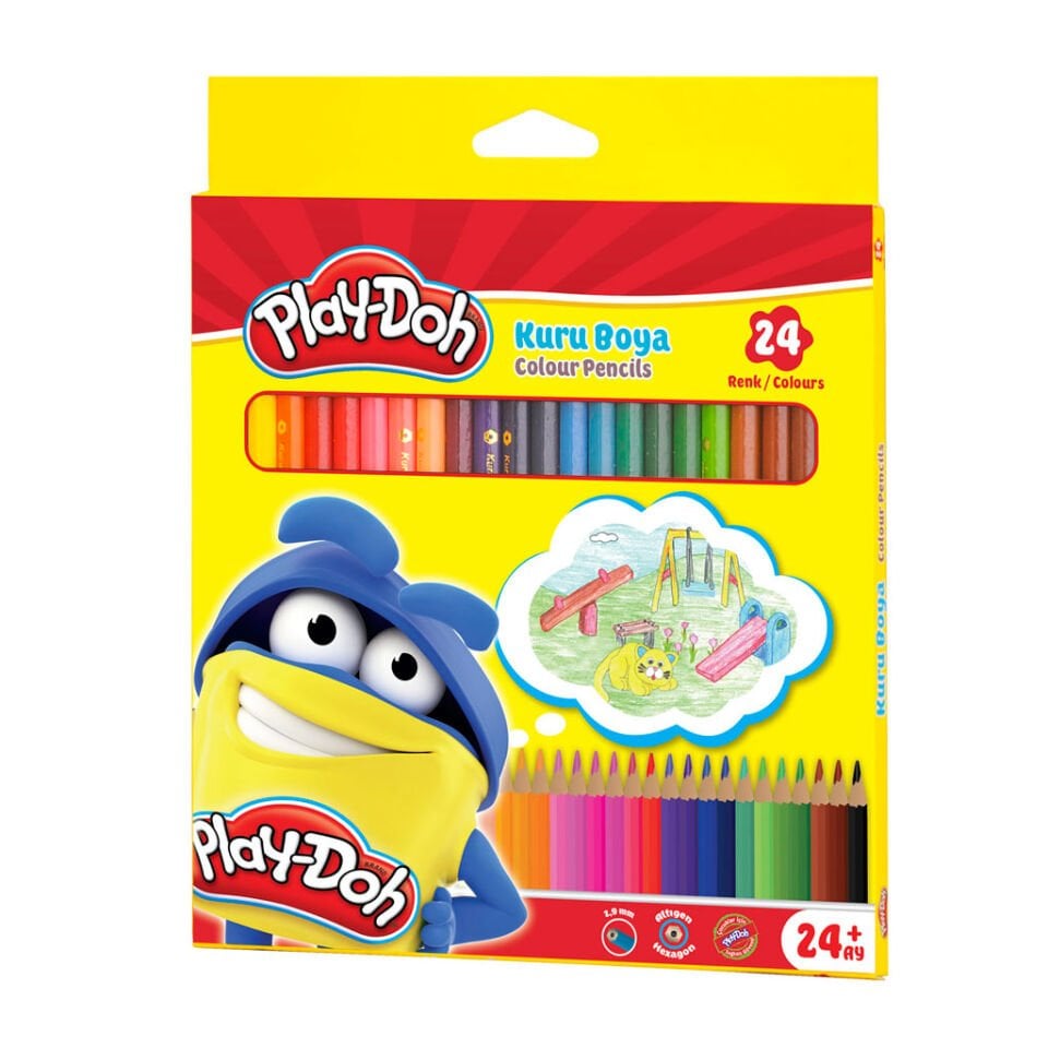 Play­Doh Play­Ku003 Kuruboya 24  Renk