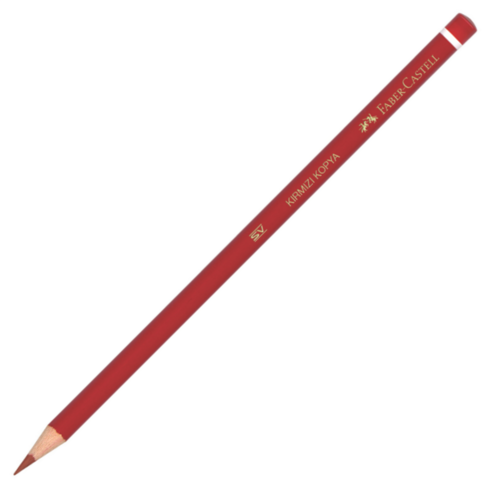 Faber Castell Kırmızı Kopya Boya Kalemi 410000