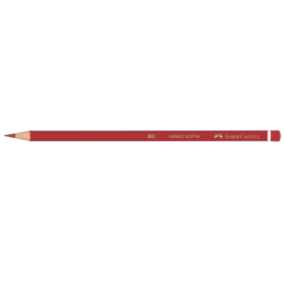 Faber Castell Kırmızı Kopya Boya Kalemi 410000