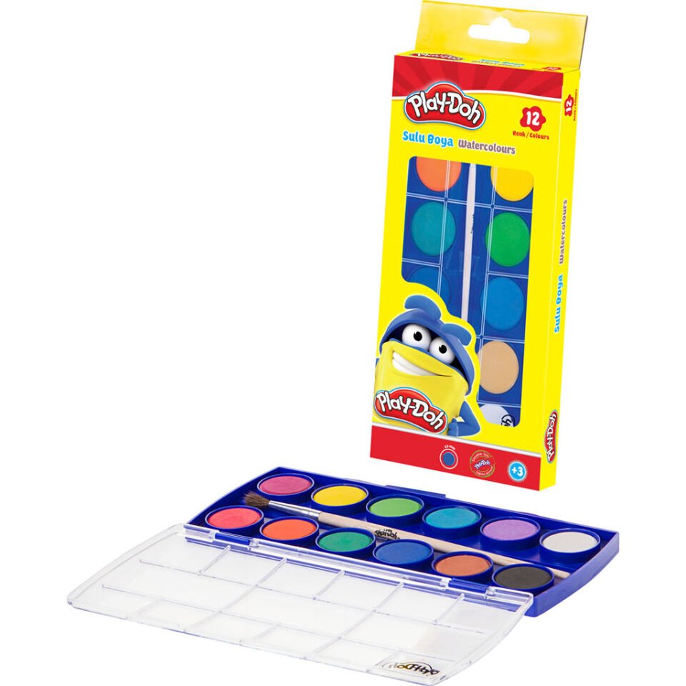 Play­Doh Play­Su002 Suluboya 12 Renk Küçük